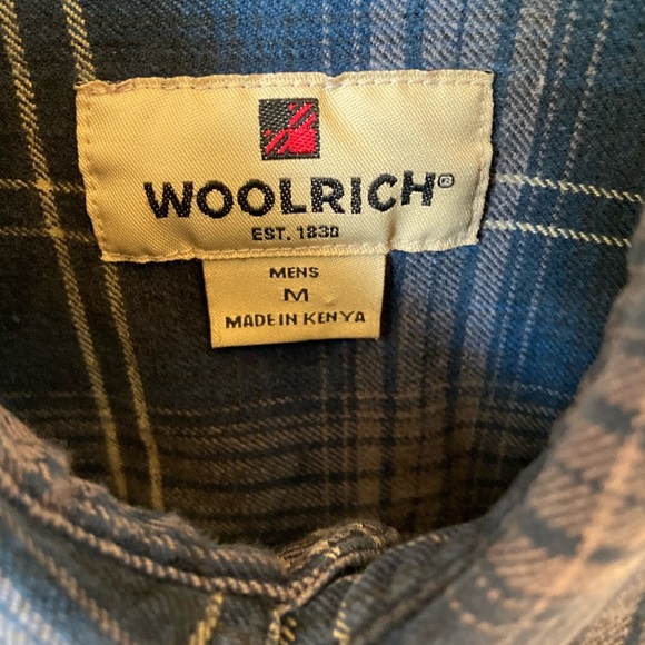 Woolrich Flannel Medium Vintage - Picture 3 of 3